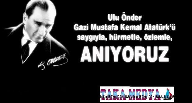 10 Kasım Atatürk'ü Anma Günü