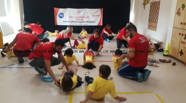 3 yıldır özel çocukların gelişimini destekleyen “Minik Sporcular” projesi şimdi Trabzon'da