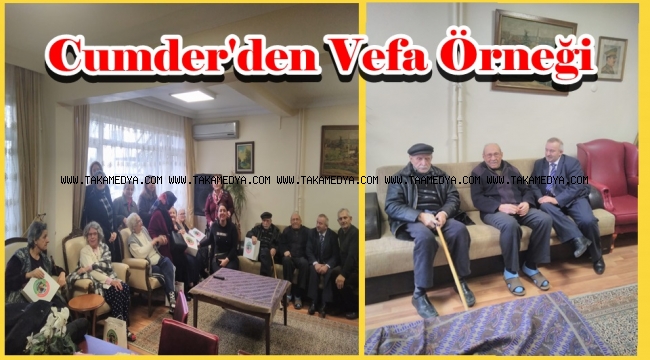 CUMDER'den Huzur Ziyaretleri Devam Ediyor