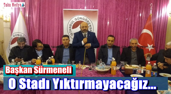 Başkan Hacı Sürmeneli' Cumhurbaşkanımızı Yanlış Yönlendiriyorlar