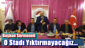 Başkan Hacı Sürmeneli' Cumhurbaşkanımızı Yanlış Yönlendiriyorlar