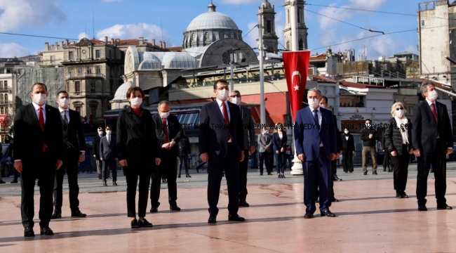 İMAMOĞLU, 23 NİSAN’IN 100’NCÜ YILDÖNÜMÜNDE TAKSİM’DEYDİ…