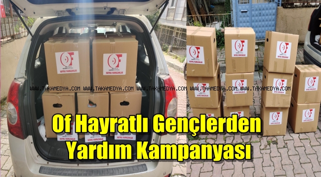 Of Hayratlı Gençler İhtiyaç Sahiplerini Gönül Sofrasında Buluşturdu