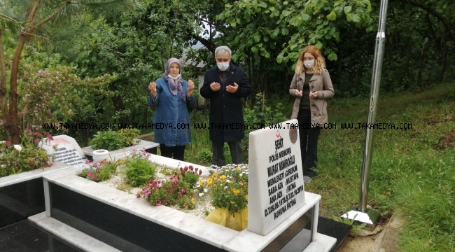 Şehit Ailelerimiz, Şehitlerimizin Mezarını Ziyarete Götürüldü