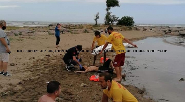 Giresun'da Üç Genç Boğulmaktan Son Anda Kurtarıldı