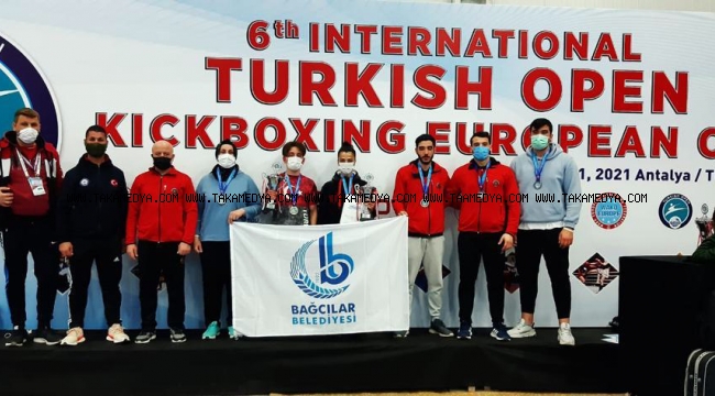 Türkiye Açık Kick Boks Avrupa Kupası’nda birincilik Bağcılar’ın