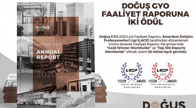 DOĞUŞ GYO FAALİYET RAPORUNA İKİ ÖDÜL