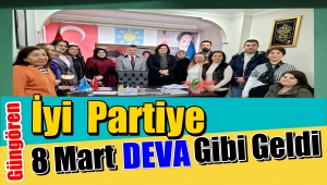 Başkan Av .Pelin Sellitepe Turan'a Başkan Dervişoğlu'ndan 8 Mart Ziyareti