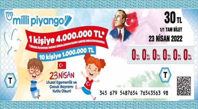 4 milyon TL'lik büyük ikramiye tam bilete çıktı