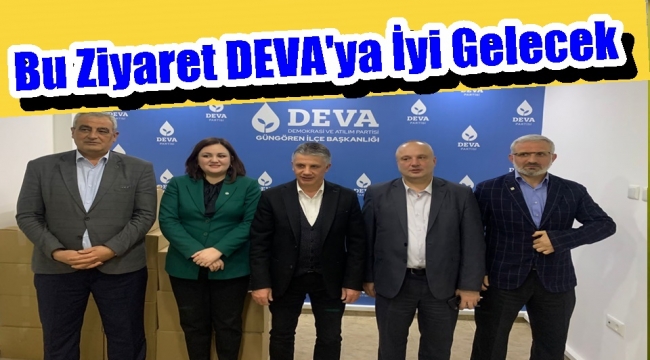 Başkanlardan DEVA'ya Hayırlı Olsun Ziyareti