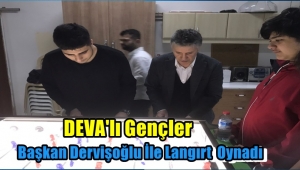 Deva'lı Başkan Mikail Dervişoğlu Gençleri Dinliyor