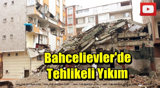 Kepçe Operatörü Sağlam Binanın 3 Katına Zarar Verdi