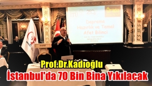 Prof. Dr. Mikdat Kadıoğlu'Afetlere Karşı Hepimiz hazırlıklı olmalıyız!