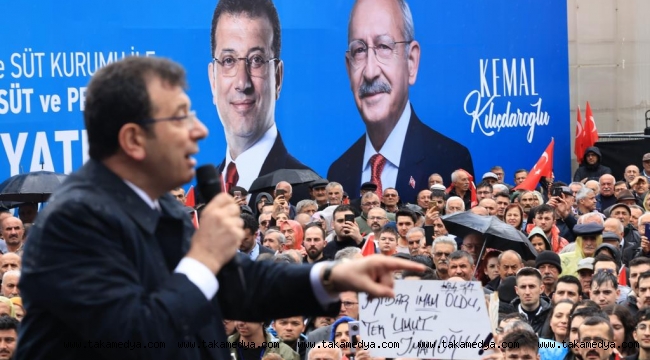 İMAMOĞLU: 14 MAYIS'TA TÜRKİYE'NİN KADERİNE HEP BİRLİKTE EL KOYUYORUZ