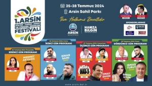 Arsin'de 1.Kültür, Turizm, Sanat ve Yöresel Ürünler Festivali Başlıyor