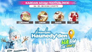 AYDER KARDAN ADAM FESTİVALİNDE İKRAMLAR HAUNEDY’DEN