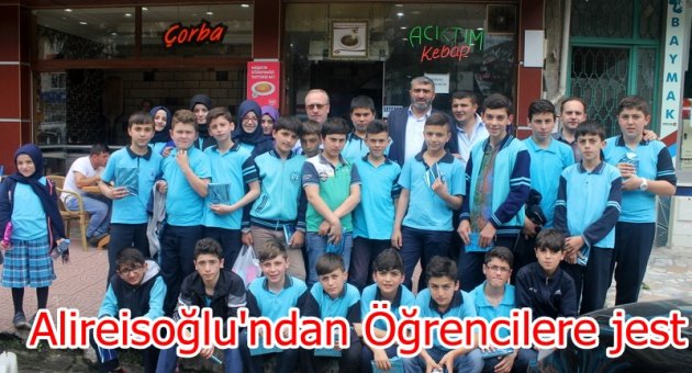 Alireisoğlu Öğrencileri Sevindirdi