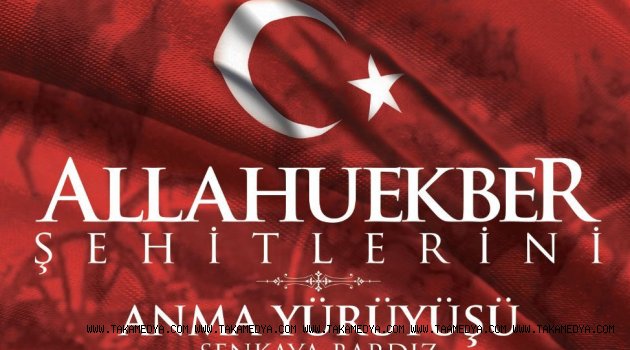  ALLAHUEKBER ŞEHİTLERİNİ ANMA YÜRÜYÜŞÜ