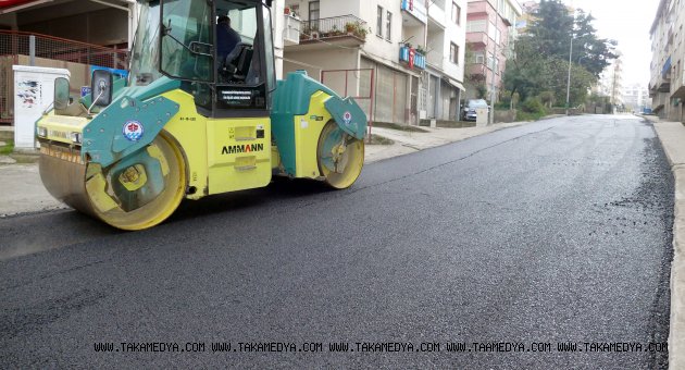 Büyükşehir Belediyesinin asfalt üretimi 290 bin tona ulaştı