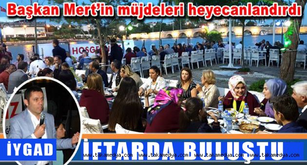 Gazeteciler ve aileleri iftarda buluştu