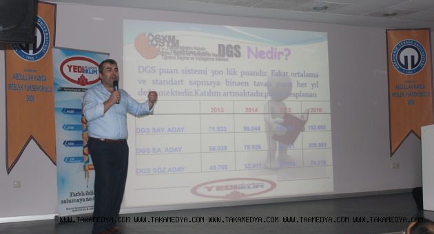 KANCA’DA DGS’YE YOĞUN İLGİ