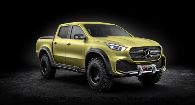 Mercedes-Benz Concept Pickup Stockholm’de tanıtıldı