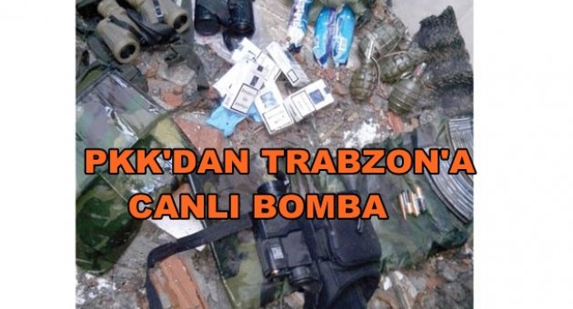 PKK'NIN TRABZON PLANINI EMNİYET DEŞİFRE ETTİ