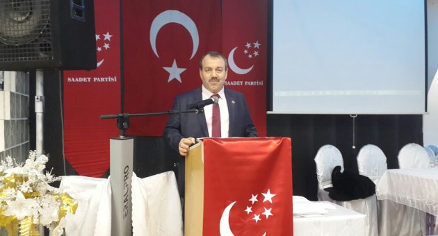 SAADET PARTİSİNE CAYKARALI BAŞKAN‏