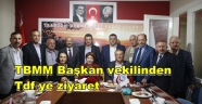 AKP'Lİ BAHCEKAPILI TDF'Yİ ZİYARET ETTİ