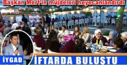 Gazeteciler ve aileleri iftarda buluştu