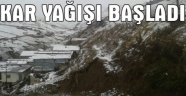 KAR YAĞMAYA BAŞLADI