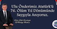 Of Belediye Başkanı Salim Salih Sarıalioğlu'nun 10 Kasım Mesajı