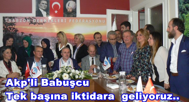 Tdf Akp'li Babuşcu'yu Ağırladı