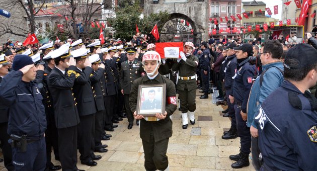 Trabzon şehidini ebediyete uğurladı