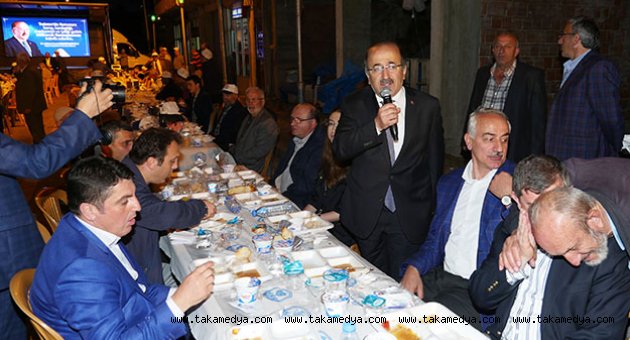 Trabzon'da bin 800 kişilik iftar