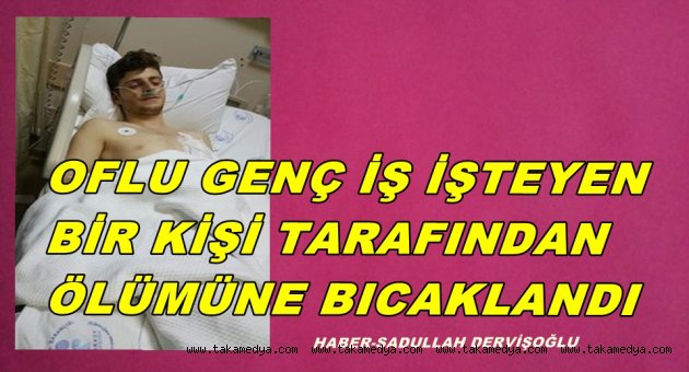 TRABZONLU GENCE İŞYERİNDE BICAKLI SALDIRI